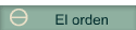 El orden